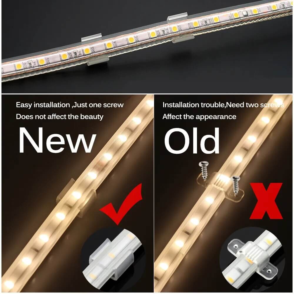 220V LED-Streifen 2835 -Zubehör: 2pin Connector - Tauchen Sie ein in die Welt der beeindruckenden LED-Lichteffekte mit unserem High Voltage 220V LED Strip Connector! Sicher und einfach LED-Streifen (2835, 5630) verbinden. Beeindruckende Lichteffekte und h
