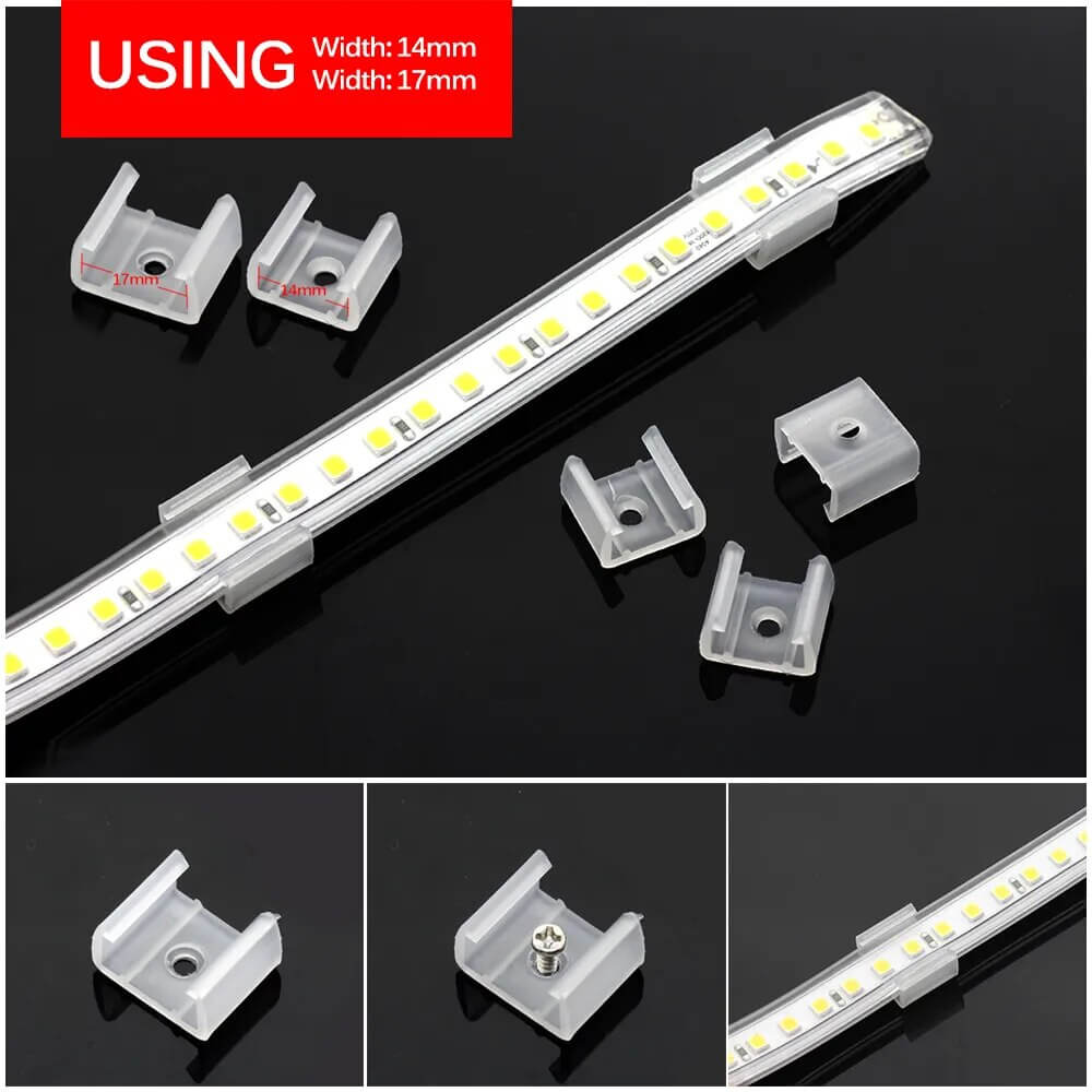 220V LED-Streifen 2835 -Zubehör: 2pin Connector - Tauchen Sie ein in die Welt der beeindruckenden LED-Lichteffekte mit unserem High Voltage 220V LED Strip Connector! Sicher und einfach LED-Streifen (2835, 5630) verbinden. Beeindruckende Lichteffekte und h