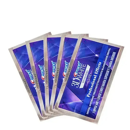 3D White Teeth Whitening Strips für professionelle Effekte - Erleben Sie strahlend weiße Zähne mit Crest 3D White Whitestrip Professional Effect. Einfach aufzutragen, 30 Minuten tragen, und Sie haben ein weißeres Lächeln. Nicht für Zahnersatz geeignet. Ma