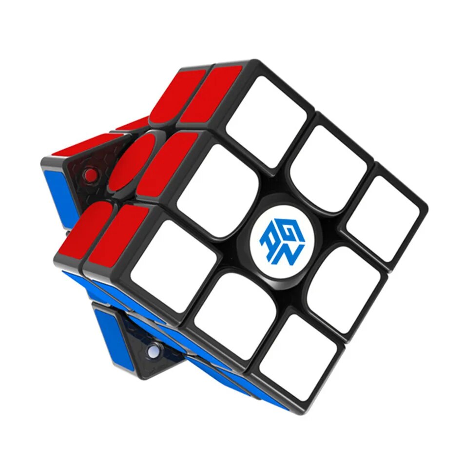 Original GAN 356 XS - Das Flaggschiff im 3x3 Magnet-Würfel-Design! - Entdecken Sie den Original GAN 356 XS - der perfekte 3x3 Magnet-Speed Cube für Anfänger und Profis zur Verbesserung Ihrer kognitiven Fähigkeiten. - 14:366#Black