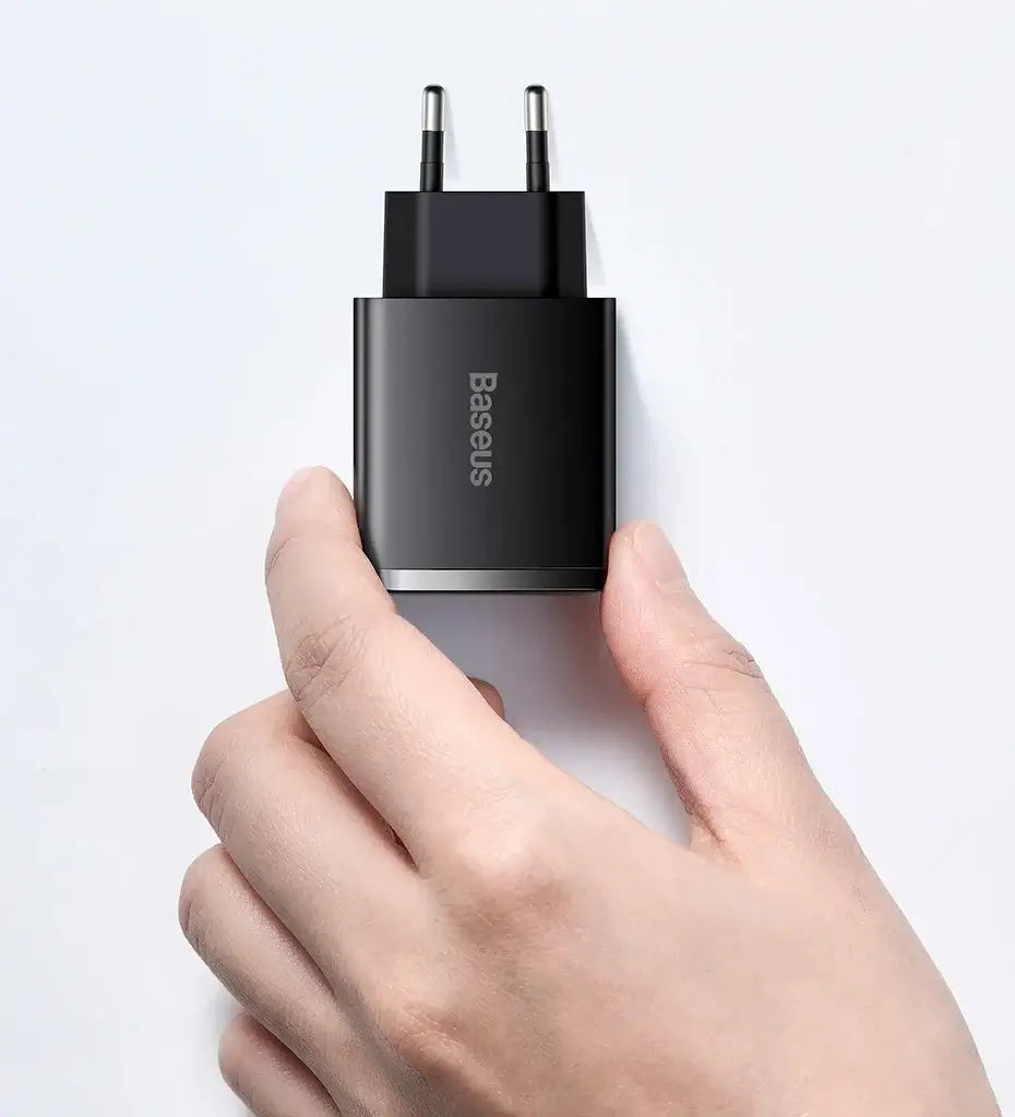 Baseus USB-C Quick Charger 30W: Superschnelles Laden für iPhone und Android - Erleben Sie ultraschnelles Laden mit dem Baseus 30W USB-C Ladegerät, kompatibel mit iPhone 14, 13 und 12 Pro Max sowie Samsung und Xiaomi. - 14:22302870345#USB Charger;200007763