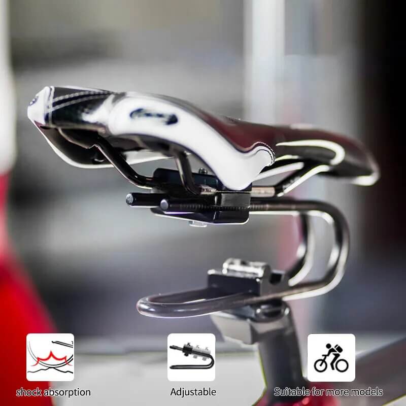 Alloy Spring Steel Shock Absorber: Sattelkomfort neu definiert - Entdecken Sie das ultimative Fahrerlebnis mit unserer Fahrradsattel-Federung aus legiertem Stahl. Ideal für Mountain- und Rennräder. - 14:29#A;200007763:201336100#China