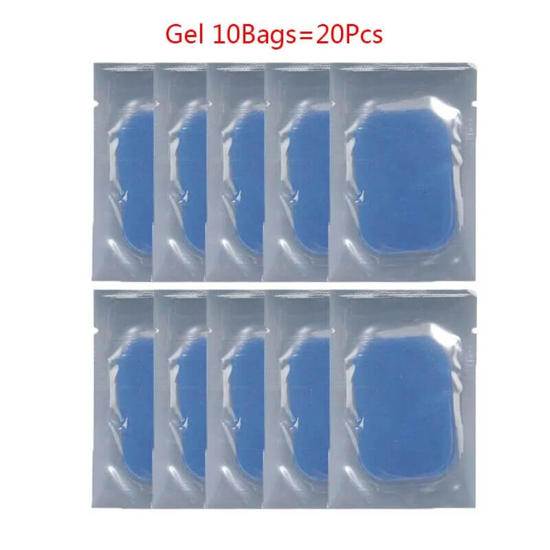 Gel Pads für EMS Muskelstimulator: Perfekter Ersatz für Ihr Training! - Hochwertige Gel-Pads für EMS Abdominal ABS Trainer – das perfekte Zubehör für effizientes Training. Erhältlich in Sets von 10 oder 20 Pads für EMS-Geräte, Taillen-Trimmer-Gürtel, ABS-