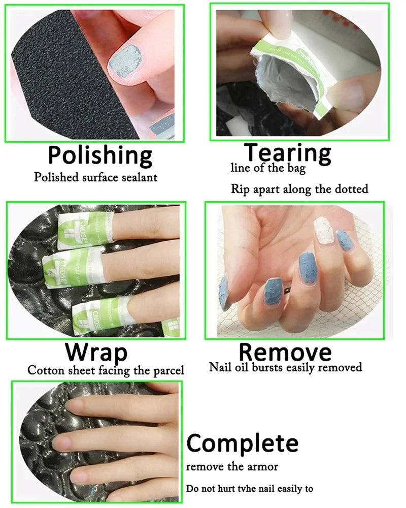 Acryl & UV-Gel Nagelset – Komplettes Maniküre-Kit mit LED-Lampe