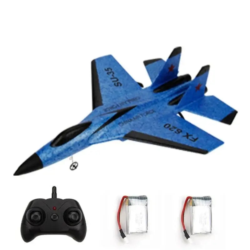 FX-620 SU-35 RC Flugzeug: Ferngesteuerter Kampfjet für Kinder - Erleben Sie Flugspaß mit unserem Remote Control Aircraft: Kompakt, flugbereit, robust. Inspiriert von SU-35, perfekt für Anfänger. Leistungsstarker Motor, vielseitige Steuerung. 2.4G 2CH-Fern