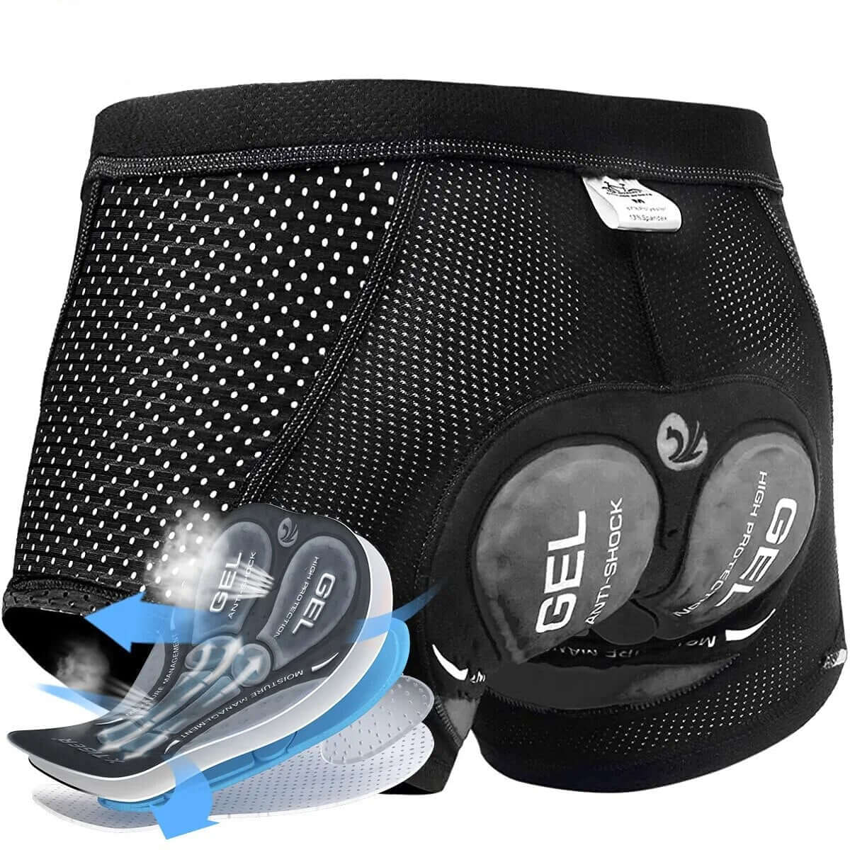 X-Tiger Velo Unterwäsche mit Gel-Dämpfung, atmungsaktiv - Mit der X-Tiger Velo Unterwäsche genießen Sie ultimativen Komfort auf Ihren Radtouren. Entwickelt von Radfahrern für Radfahrer bietet sie Gel-Dämpfungstechnologie, Unterstützung und Anti-Schweiß-Fu