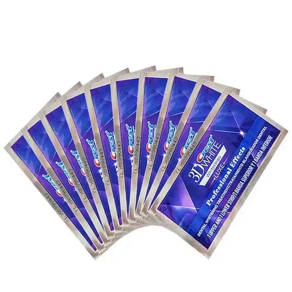 3D White Teeth Whitening Strips für professionelle Effekte - Erleben Sie strahlend weiße Zähne mit Crest 3D White Whitestrip Professional Effect. Einfach aufzutragen, 30 Minuten tragen, und Sie haben ein weißeres Lächeln. Nicht für Zahnersatz geeignet. Ma