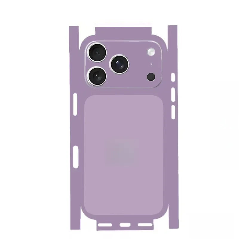 ALINA-SKIN – Hydrogel Vollhuelle Schutzfolie für Apple iPhone 13-17 Rueckseite