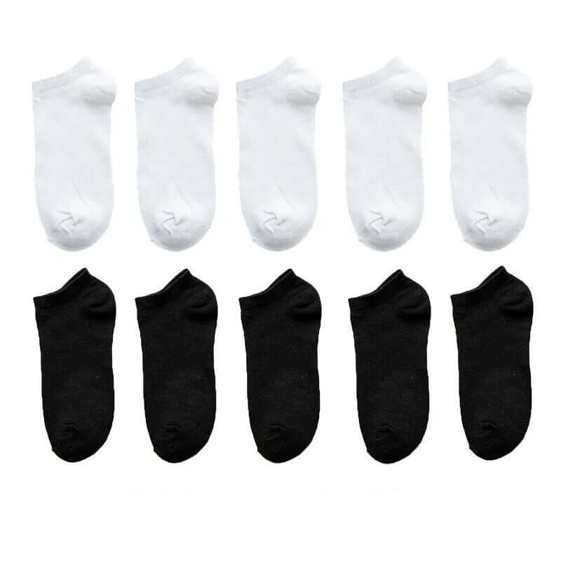 Ankle Socks Set: 10 Paar Damen Socken: Atmungsaktive Sport- und Freizeitsocken - Entdecken Sie unsere 10 Paar Damen Ankle Socks: Atmungsaktive, stilvolle und komfortable Socken für den Alltag. Perfekte Passform für Größen 37-44. - 14:1254#6;5:200003528#5