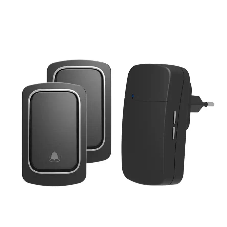 Drahtlose Türklingel - Umweltfreundlich, Selbst-Powered, für Ihr Zuhause und den Aussenbereich. - Starke Signale und IP68 Wasserdichtigkeit machen unsere Smart-Türklingel unverzichtbar. Überwindet 3-4 Wände mit 150 Metern Reichweite und funktioniert bei R