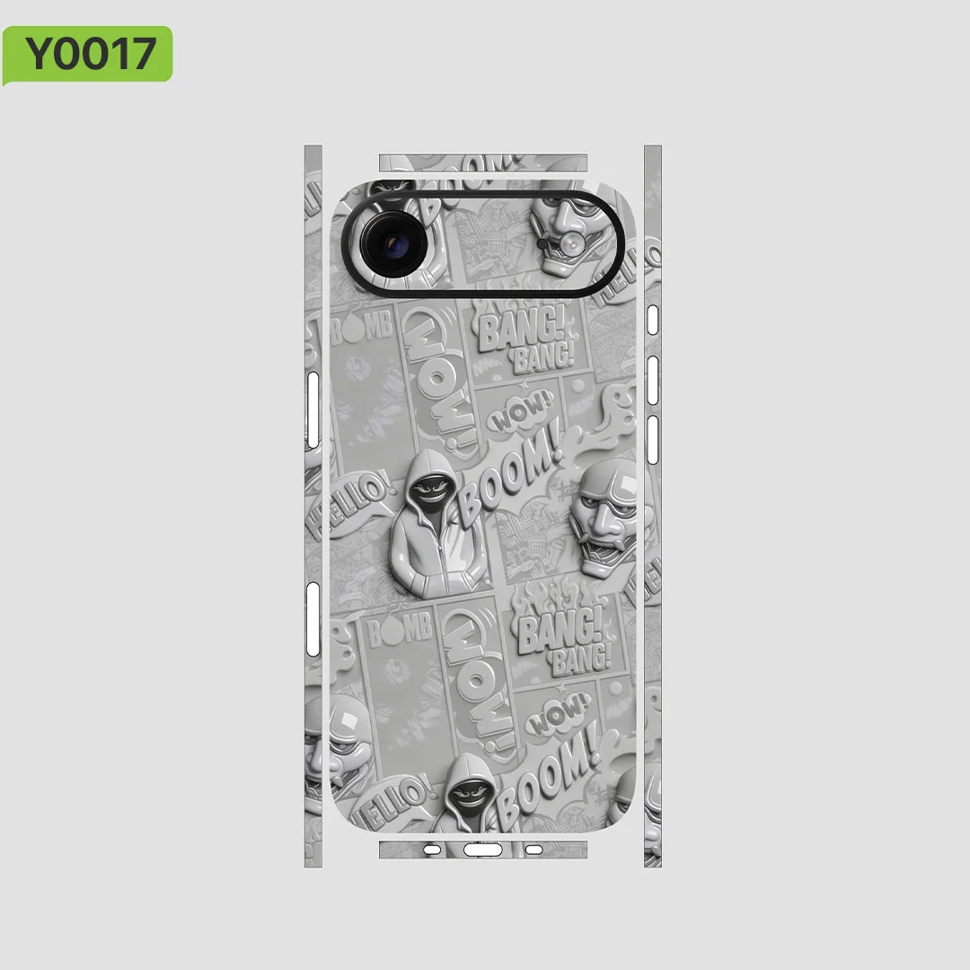 HANNA-SKIN – Pellicola adesiva in vinile opaco premium per iPhone 17 Air