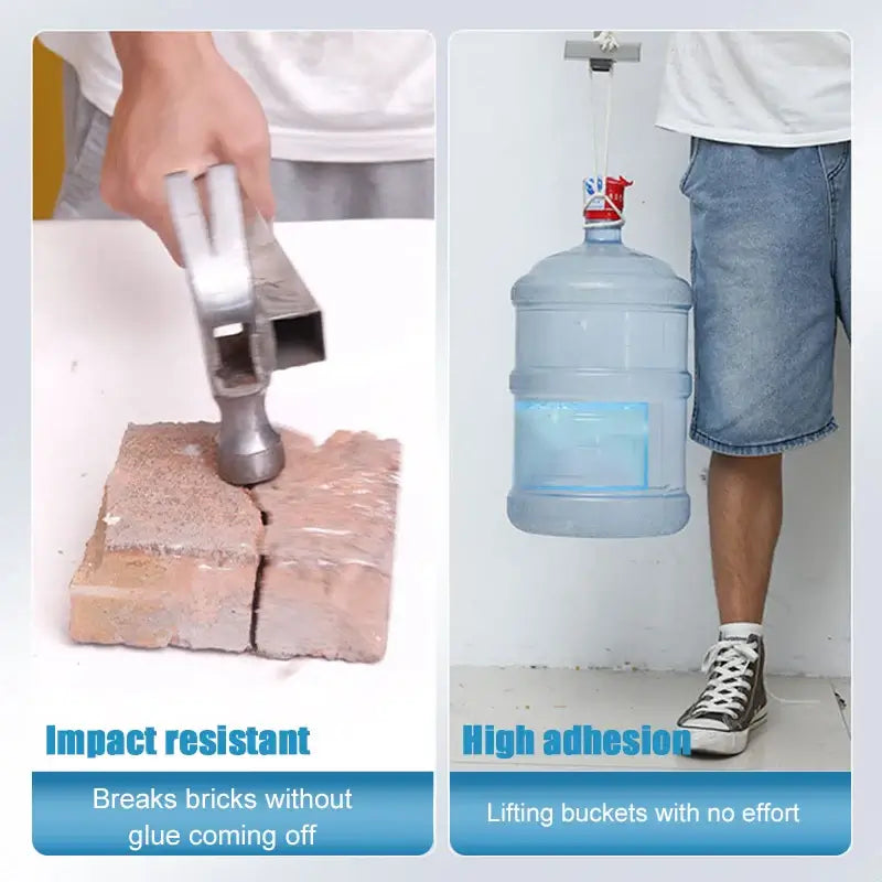 Metallreparatur-Kleber: Hochtemperaturfestes Flüssigmetall-Schweissfüller - Vielseitiger Metallepoxidkleber für extra starke Verbindungen. Ideal für hochbeanspruchte Reparaturen und als Füllstoff für Gussfehler. - 1005006497842551-20g