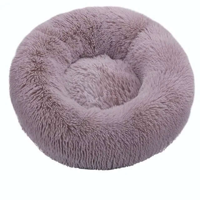 Tierische Gemütlichkeit: Das ideale Hundebett und Katzenbett - Verwöhnen Sie Ihren Liebling mit unserem waschbaren, rutschfesten Plüsch-Haustierbett für maximalen Komfort und einfache Pflege. - 14:200006153#Light coffee;5:880#30CM