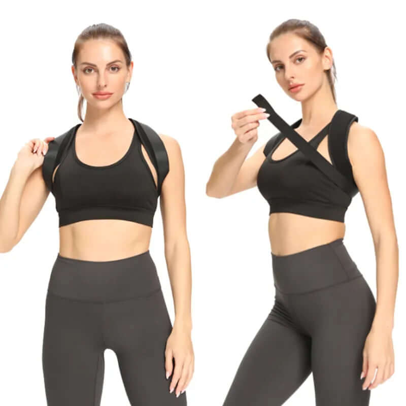 Rückenkorrektur - Perfekte Haltung leicht gemacht - Verbessern Sie Ihre Körperhaltung mit dem Posture Belt! Bequem und korrekt sitzen und stehen, den ganzen Tag. Hochwertige Materialien für besten Komfort und Langlebigkeit. Stilvoll und diskret unter Klei