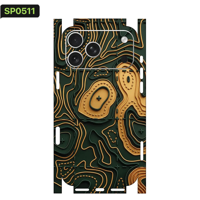 SANDRA-SKIN – Hydrogel Rückenschutz Skin für iPhone 13-17 Pro Max
