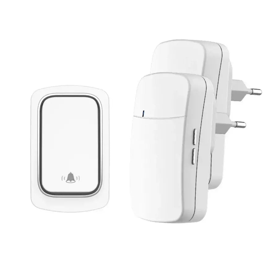Drahtlose Türklingel - Umweltfreundlich, Selbst-Powered, für Ihr Zuhause und den Aussenbereich. - Starke Signale und IP68 Wasserdichtigkeit machen unsere Smart-Türklingel unverzichtbar. Überwindet 3-4 Wände mit 150 Metern Reichweite und funktioniert bei R