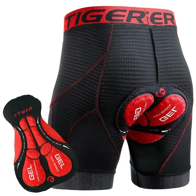 X-Tiger Velo Unterwäsche mit Gel-Dämpfung, atmungsaktiv - Mit der X-Tiger Velo Unterwäsche genießen Sie ultimativen Komfort auf Ihren Radtouren. Entwickelt von Radfahrern für Radfahrer bietet sie Gel-Dämpfungstechnologie, Unterstützung und Anti-Schweiß-Fu
