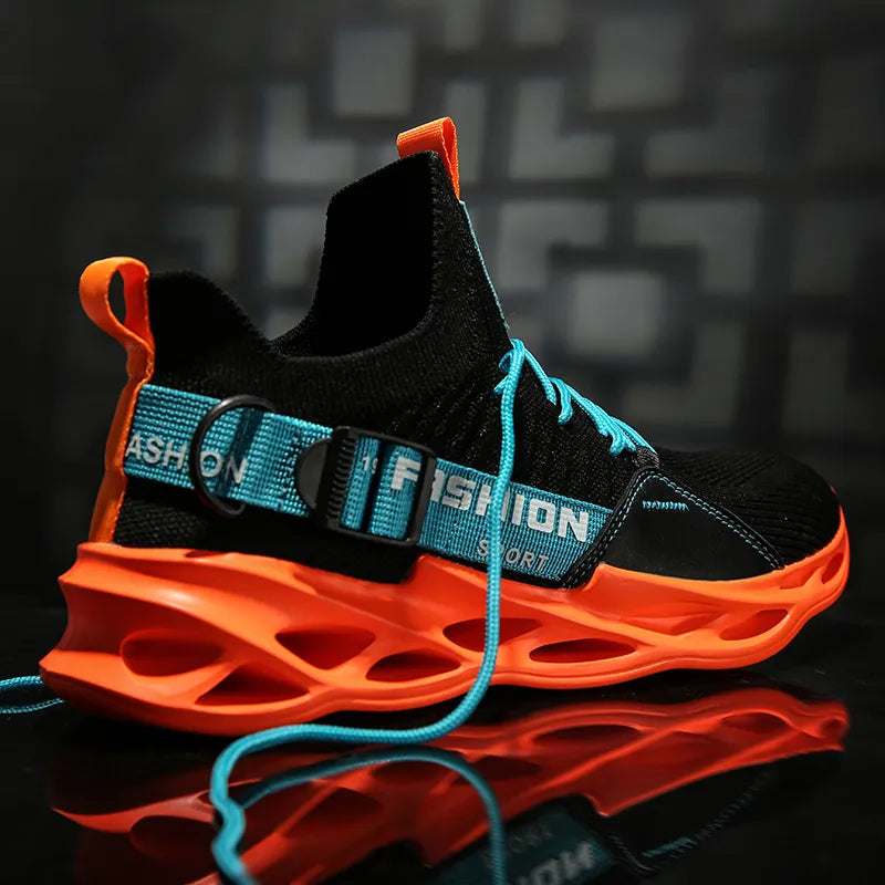 Designer Sneaker für Herren: Stilvoll und funktional - Entdecken Sie unsere stilvollen und funktionalen Red Yellow Sneakers für Herren. Perfekte Passform und höchster Tragekomfort. - 14:691#MULTI;200000124:698#36