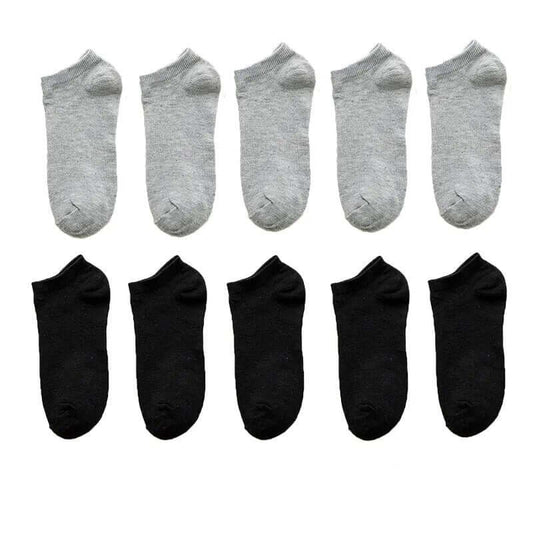 Ankle Socks Set: 10 Paar Damen Socken: Atmungsaktive Sport- und Freizeitsocken - Entdecken Sie unsere 10 Paar Damen Ankle Socks: Atmungsaktive, stilvolle und komfortable Socken für den Alltag. Perfekte Passform für Größen 37-44. - 14:200001438#4;5:2000035