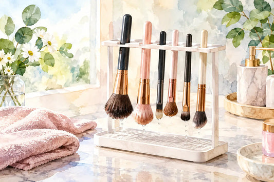 Make-up Pinsel trocknen ohne Formverlust