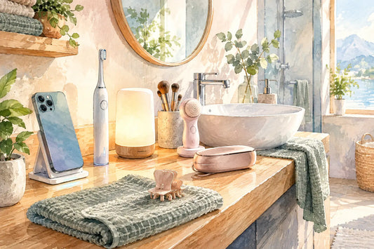 Badezimmer Gadgets, die wirklich praktisch sind