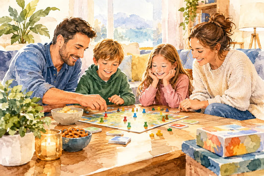 12 Spiele für Familienabende zuhause mit Spass