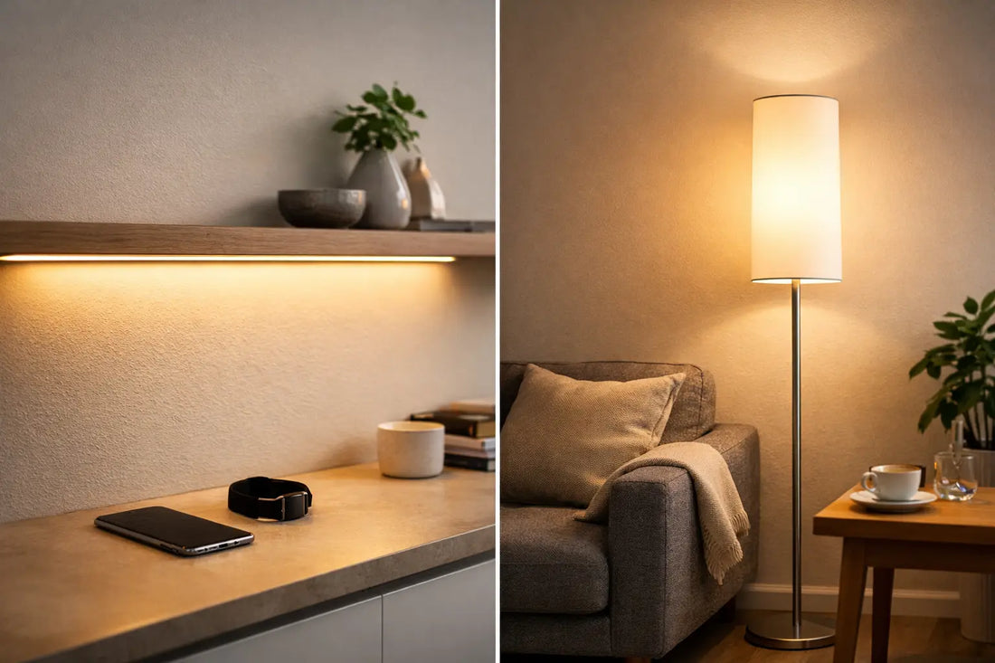 LED-Lichtleiste oder Stehlampe? Was passt besser