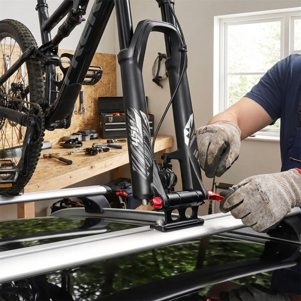 Autofahrradträger mit robuster Aluminiumlegierung und hoher Traglast bis 30 kg