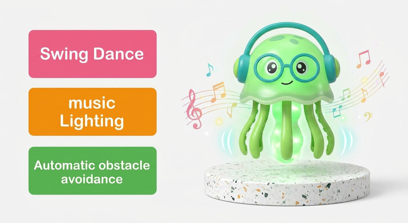 Magicalidance interactive electric octopus toy for kids