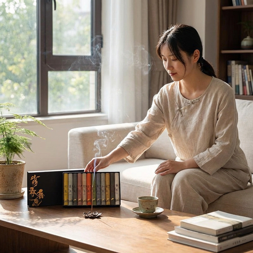 Encens pour utilisation aromatique dans le salon – en bois d'agar chinois