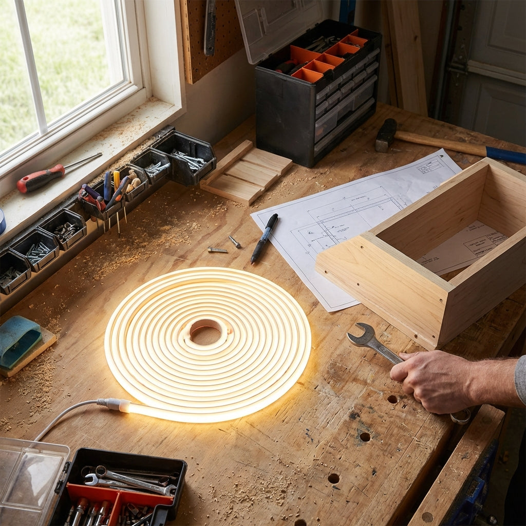 LED Lichtleiste für Arbeitsbeleuchtung – gleichmässige Ausleuchtung ohne Schattenbereiche