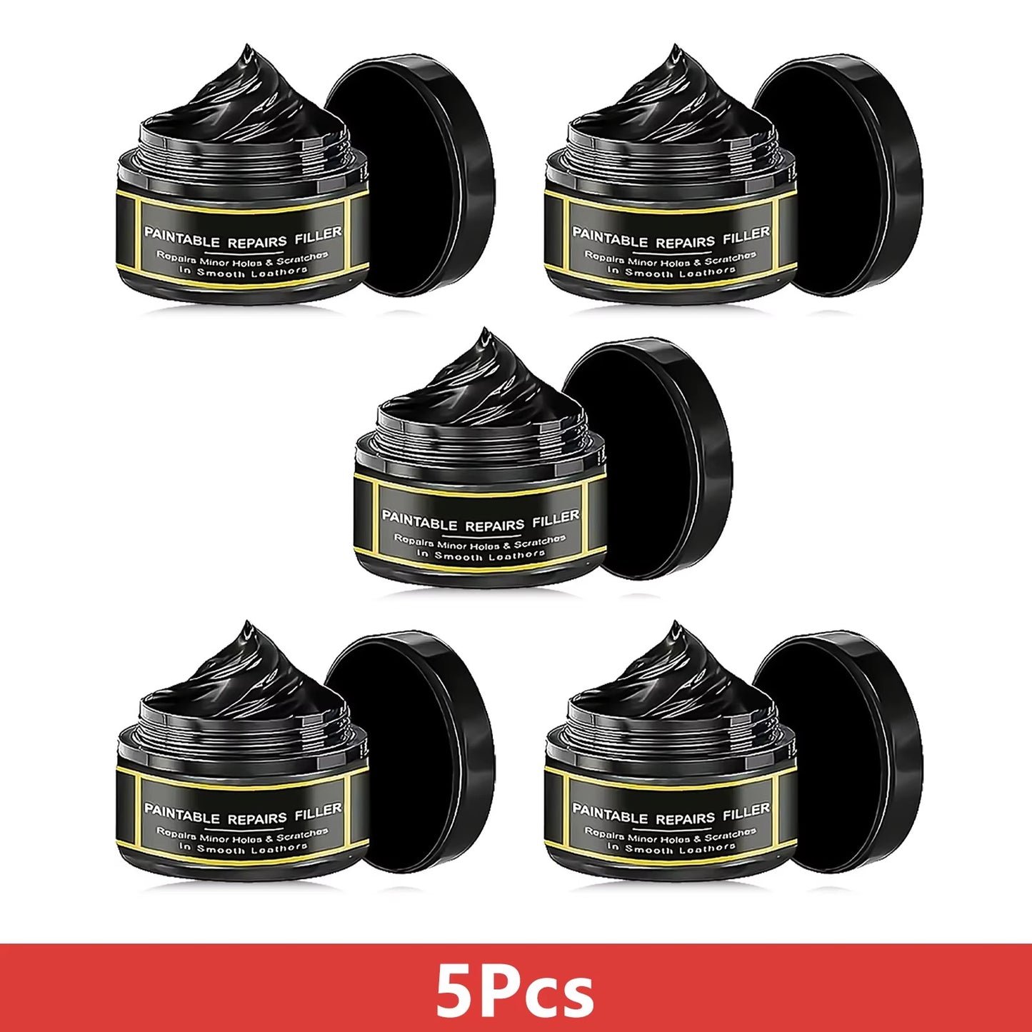 B1267 car interior plastic leather scratch repair paste – Color: 5pcs
