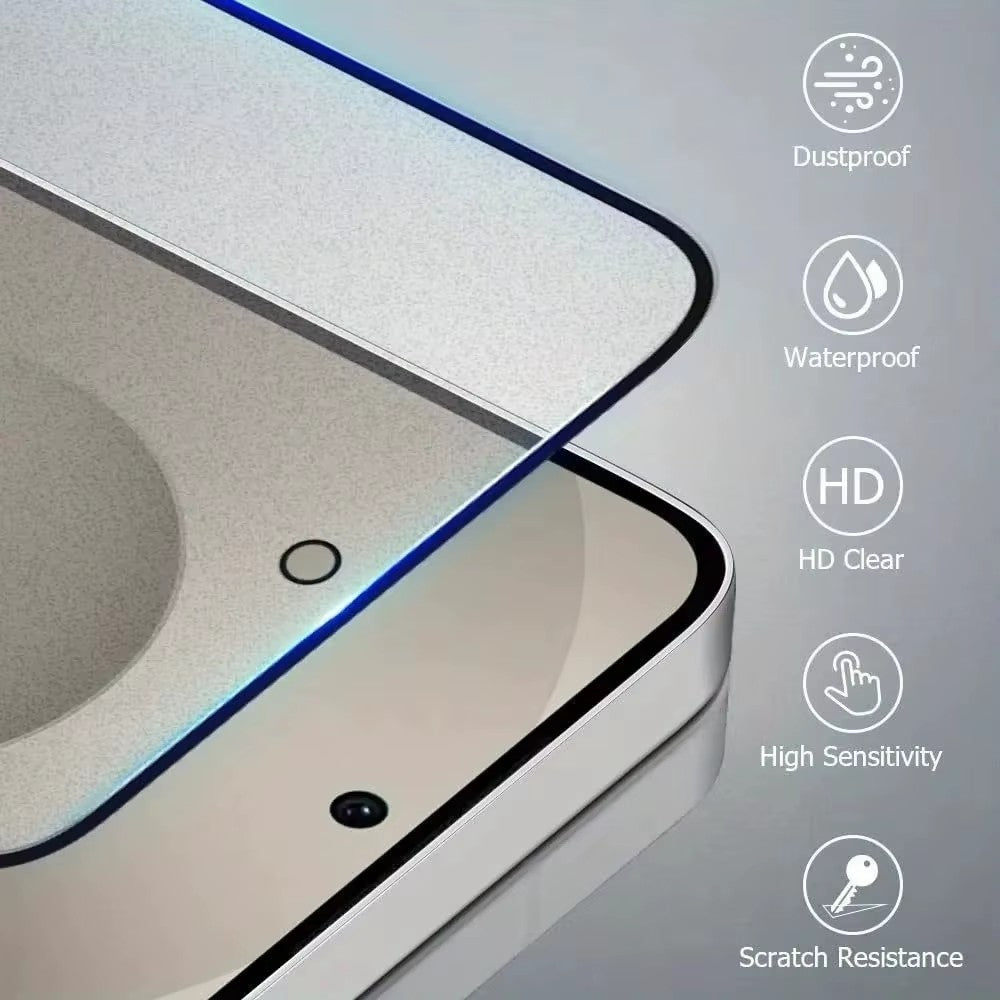 Protection écran en verre trempé oléophobe pour iPhone 17 Pro Max à XS