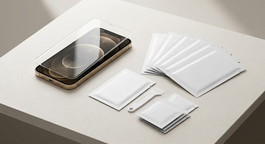 8er Set TPU Hydrogel Full-Cover Displayschutz für iPhone 12-17