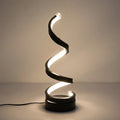 Spiral‑Glow Ambiente – Dimm‑USB‑Tischlampe mit 3 Lichtfarben