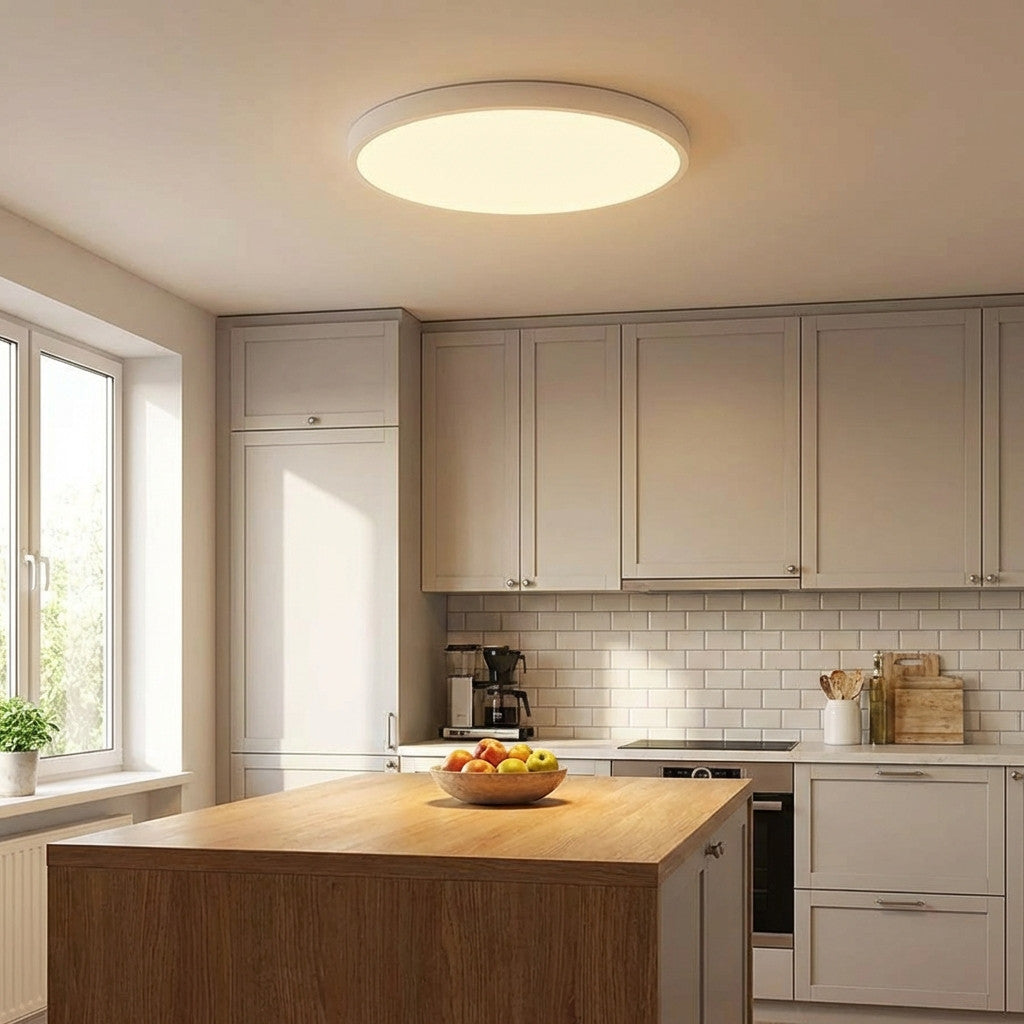 Individuelle Lichtwelten – Smart LED Deckenleuchte mit 16 Mio. Farben und WiFi-Steuerung