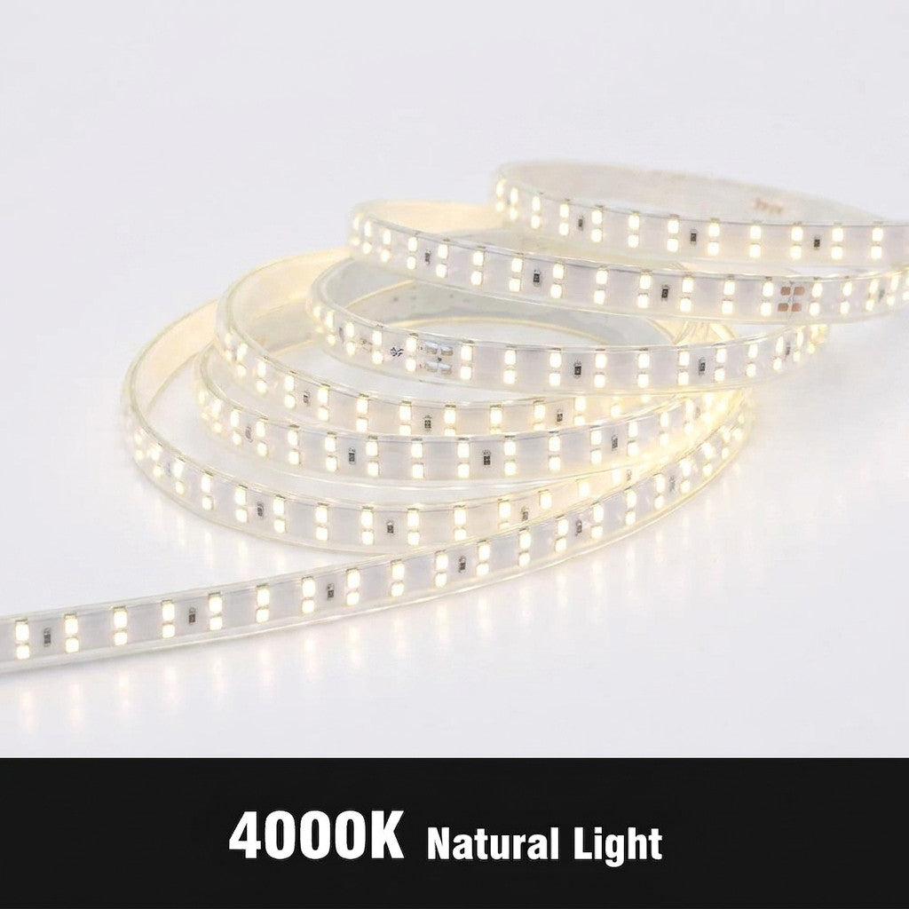 Flexible 220V 180ledm smd2835 outdoor waterproof LED strip light