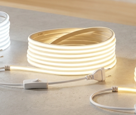 COB LED Streifen 360 LEDsm 220V EU Stecker IP65 Wasserdicht