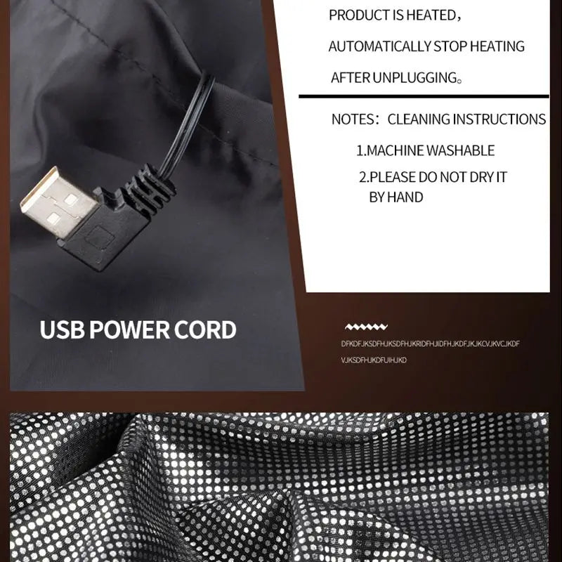 Weste für den Alltag – angenehme Wärme durch USB Power Delivery