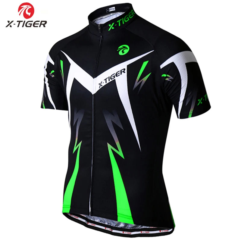 X-TIGER Radtrikot im Set: Perfekte Atmungsaktive Sommer-Sportbekleidung