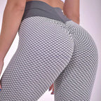 Nahtlose High-Waist Leggings: Perfekt für Yoga & Fitness - Entdecke nahtlose High-Waist-Leggings: Perfekt für Yoga und Fitness. Stil, Selbstvertrauen und Funktion in einem. Tauche ein in Mode & Leistung! - 14:691#Gray;5:100014064
