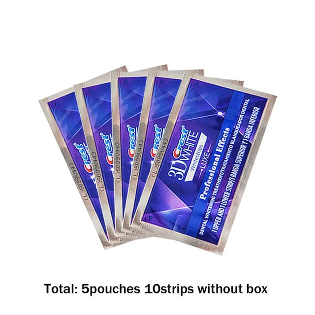 3D White Teeth Whitening Strips für professionelle Effekte