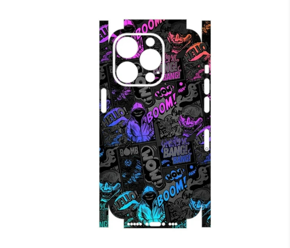 AMELIA-SKIN – Novalia-Skin Matte Hydrogel Backfolie Universe Astronaut iPhone 11-17 Pro Max