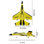 FX-620 SU-35 Avion télécommandé RC 2.4G Avion de chasse télécommandé Avion planeur Jouets en mousse EPP Cadeau pour enfants