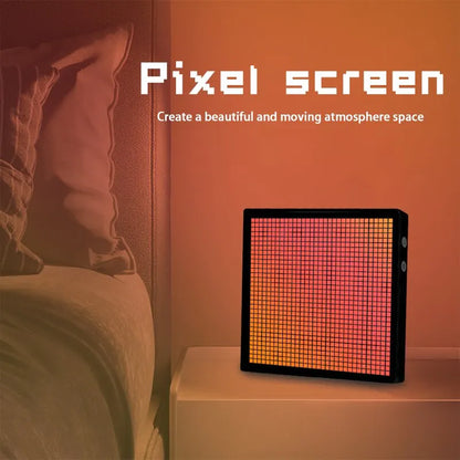 LED Pixel Display: Programmierbare Nachtlichter, Mustern und Animationen – APP-Steuerung für Zuhause, Schlafzimmer, Spielzimmer und Bar