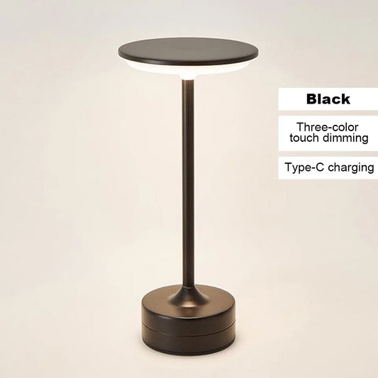 Usb rechargeable LED touch sensor table lamp
