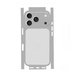 For Apple iPhone 17 16 15 14 iPhone13 Pro Max Full body Wrap Decal Skin 3D Plain color Rear Protective Sticker Film