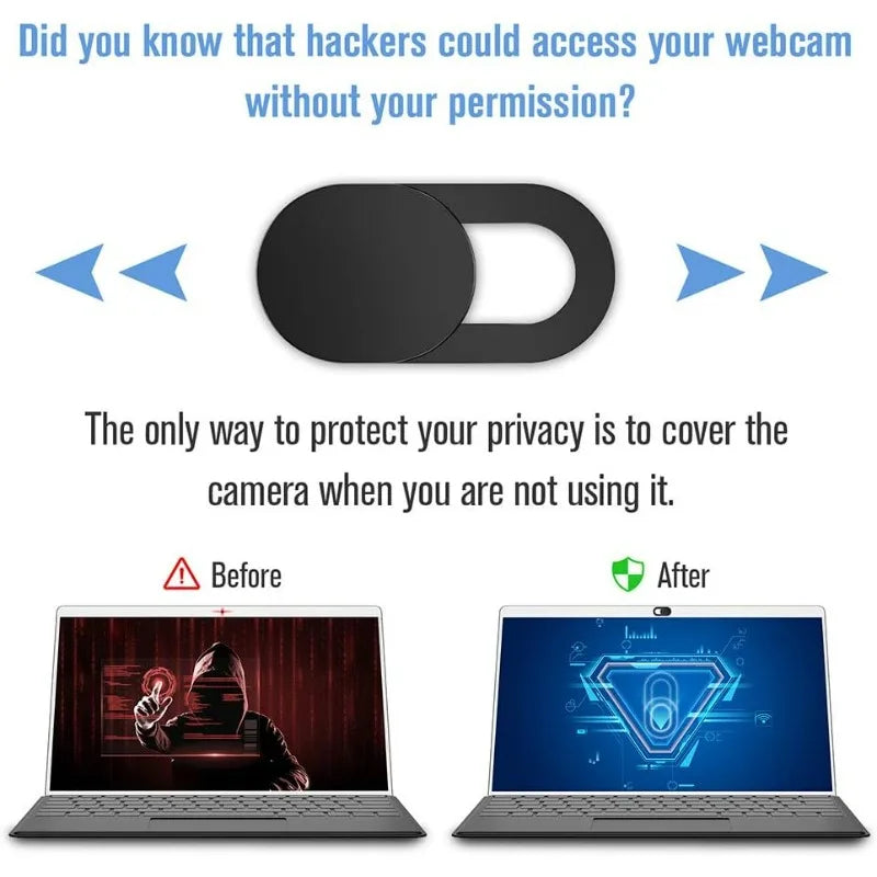 Webcam Cover für den Schutz der Privatsphäre – keine Sorge mehr wegen unerwünschtem Kamera-Zugriff