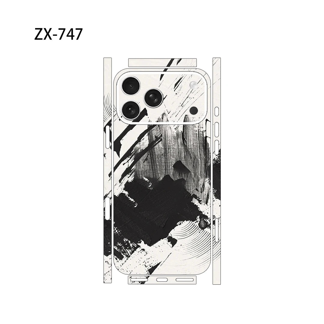 FABIANA-SKIN – mattes Vinyl-Backfilm für iPhone Pro und Pro Max 13 bis 17