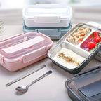 Lunchbox für Schule und Büro – auslaufsicherer Edelstahlbehälter
